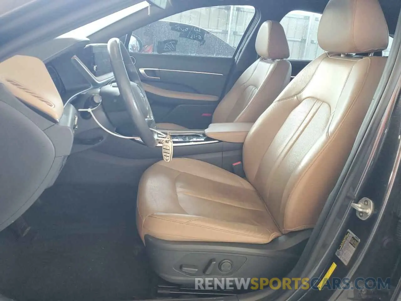7 fotografías del automóvil dañado 5NPEF4JA8LH006462 HYUNDAI SONATA 2020