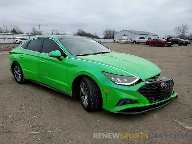 11 fotografías del automóvil dañado 5NPEF4JA8LH046895 HYUNDAI SONATA 2020