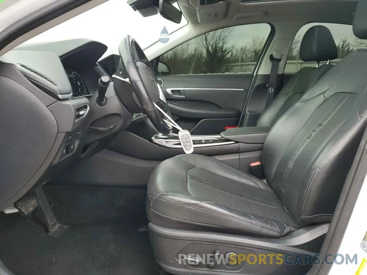 7 fotografías del automóvil dañado 5NPEF4JA8LH046895 HYUNDAI SONATA 2020