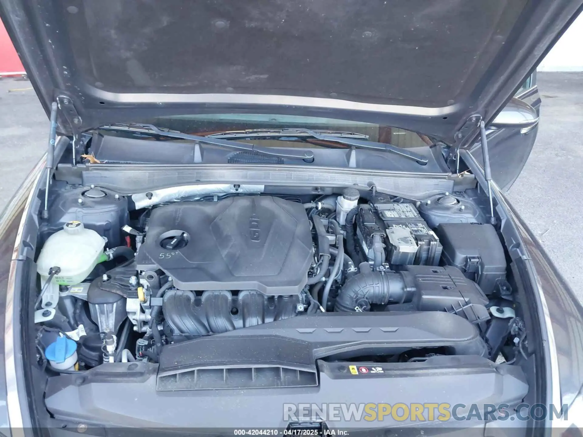 10 fotografías del automóvil dañado 5NPEF4JA8LH047030 HYUNDAI SONATA 2020