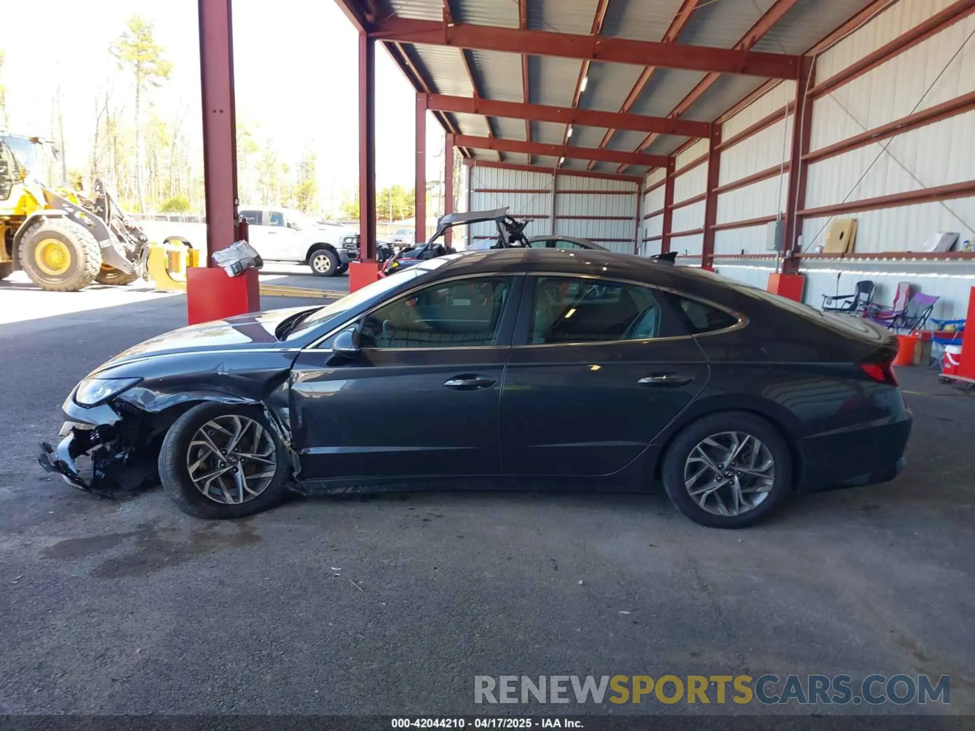 14 fotografías del automóvil dañado 5NPEF4JA8LH047030 HYUNDAI SONATA 2020