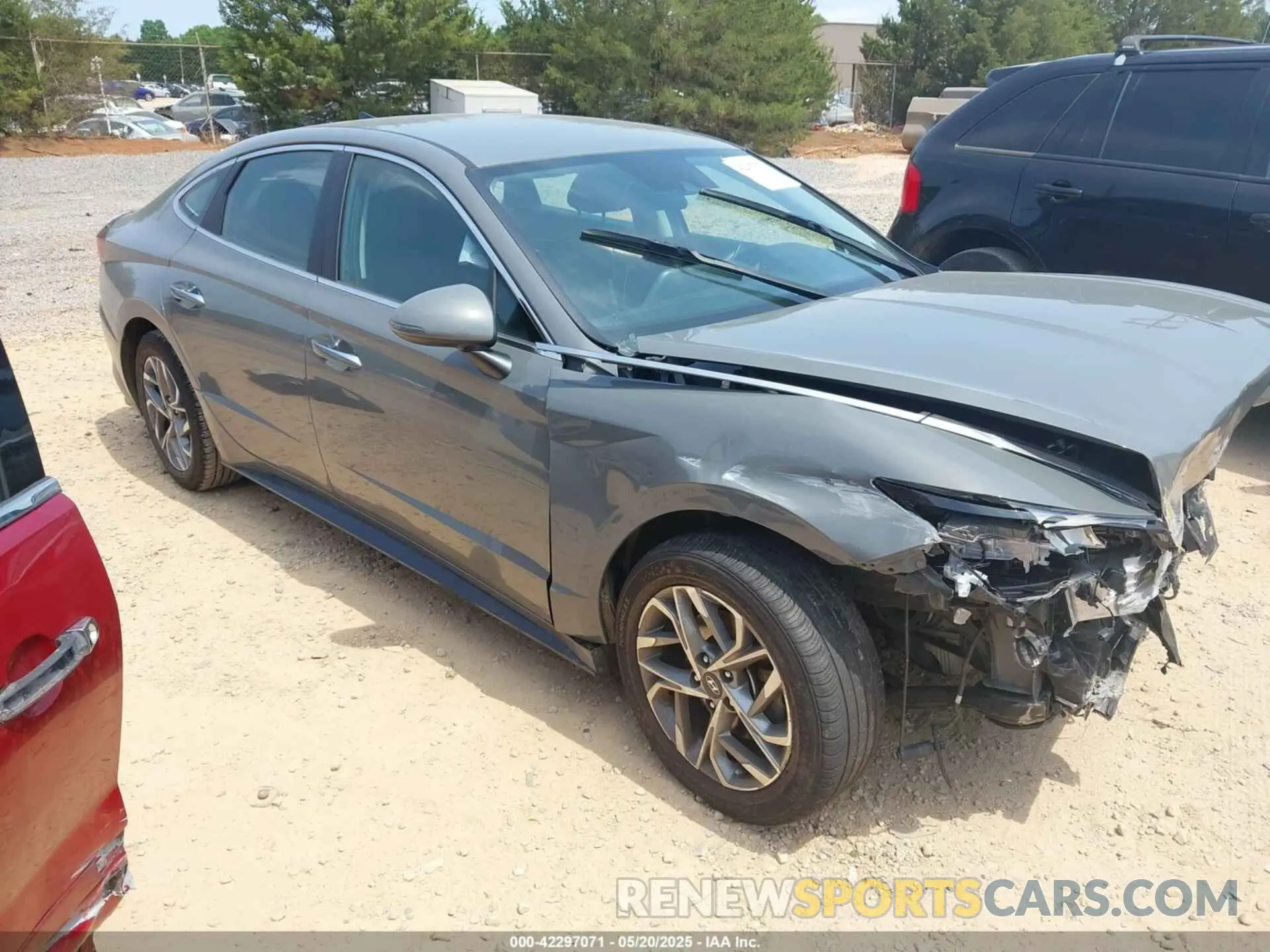1 fotografías del automóvil dañado 5NPEF4JA9LH022606 HYUNDAI SONATA 2020