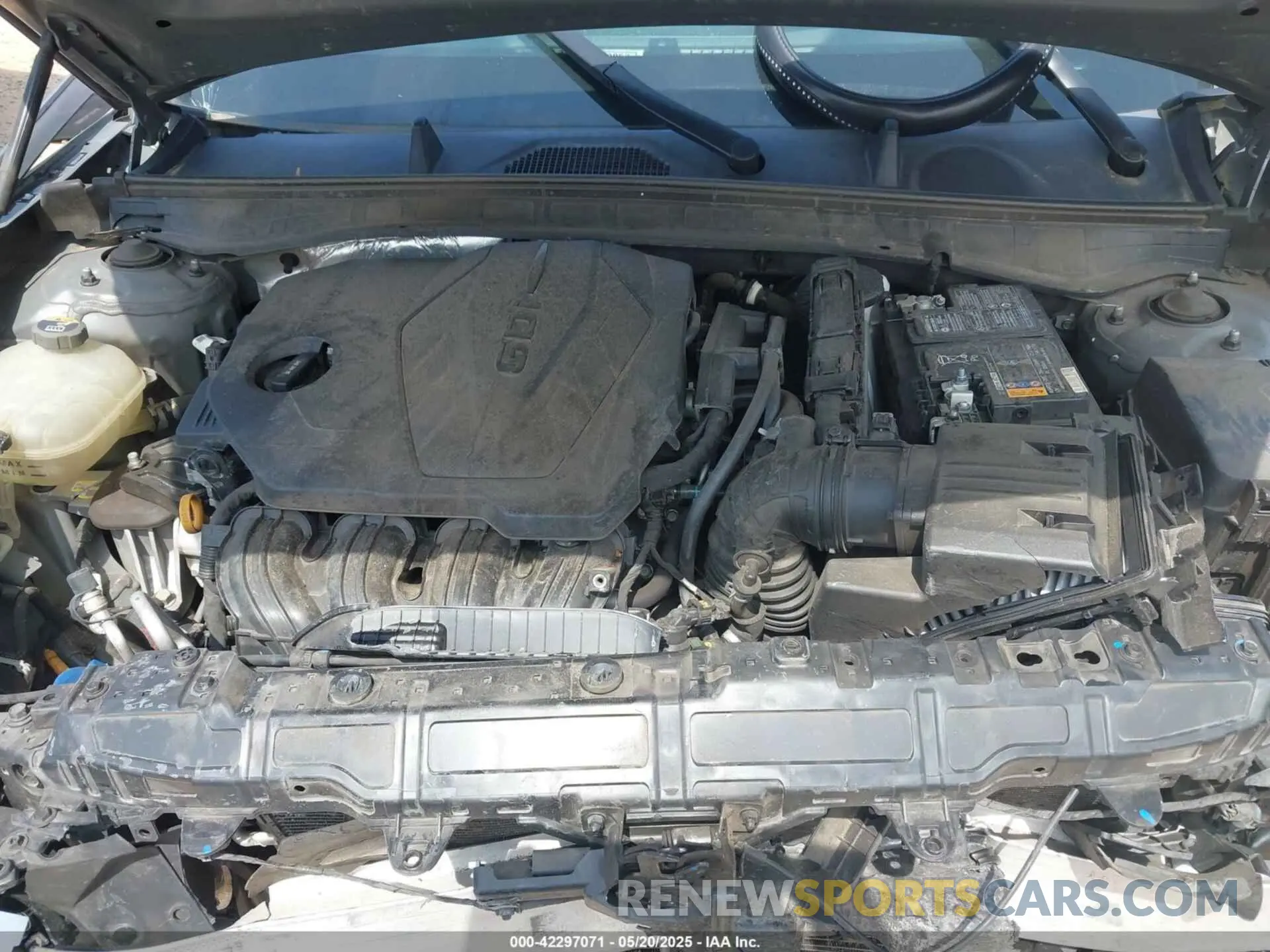 10 fotografías del automóvil dañado 5NPEF4JA9LH022606 HYUNDAI SONATA 2020