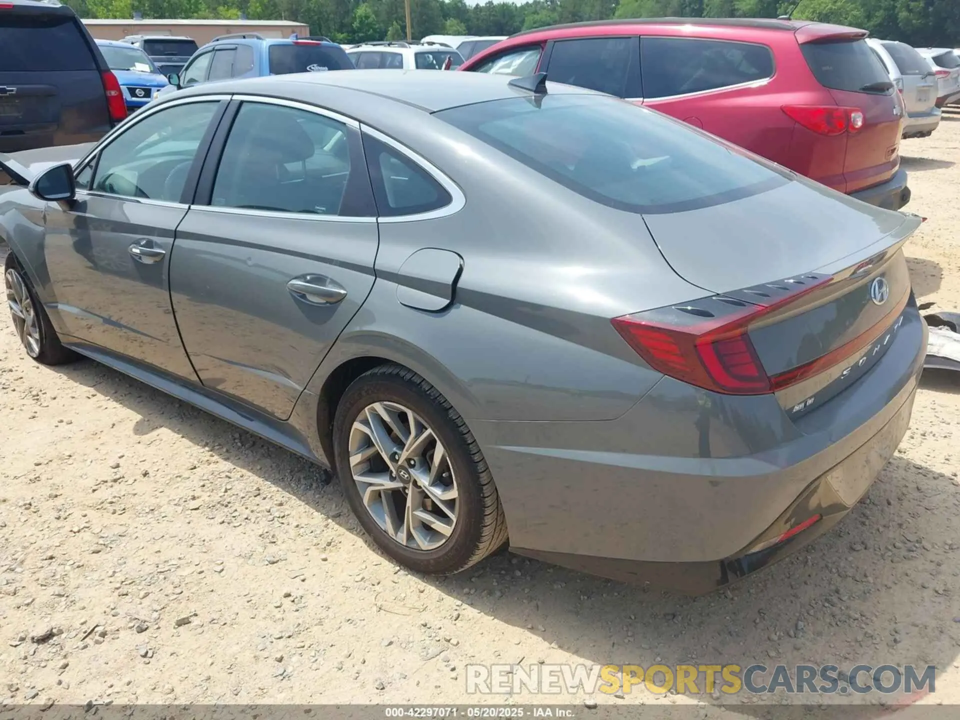 3 fotografías del automóvil dañado 5NPEF4JA9LH022606 HYUNDAI SONATA 2020