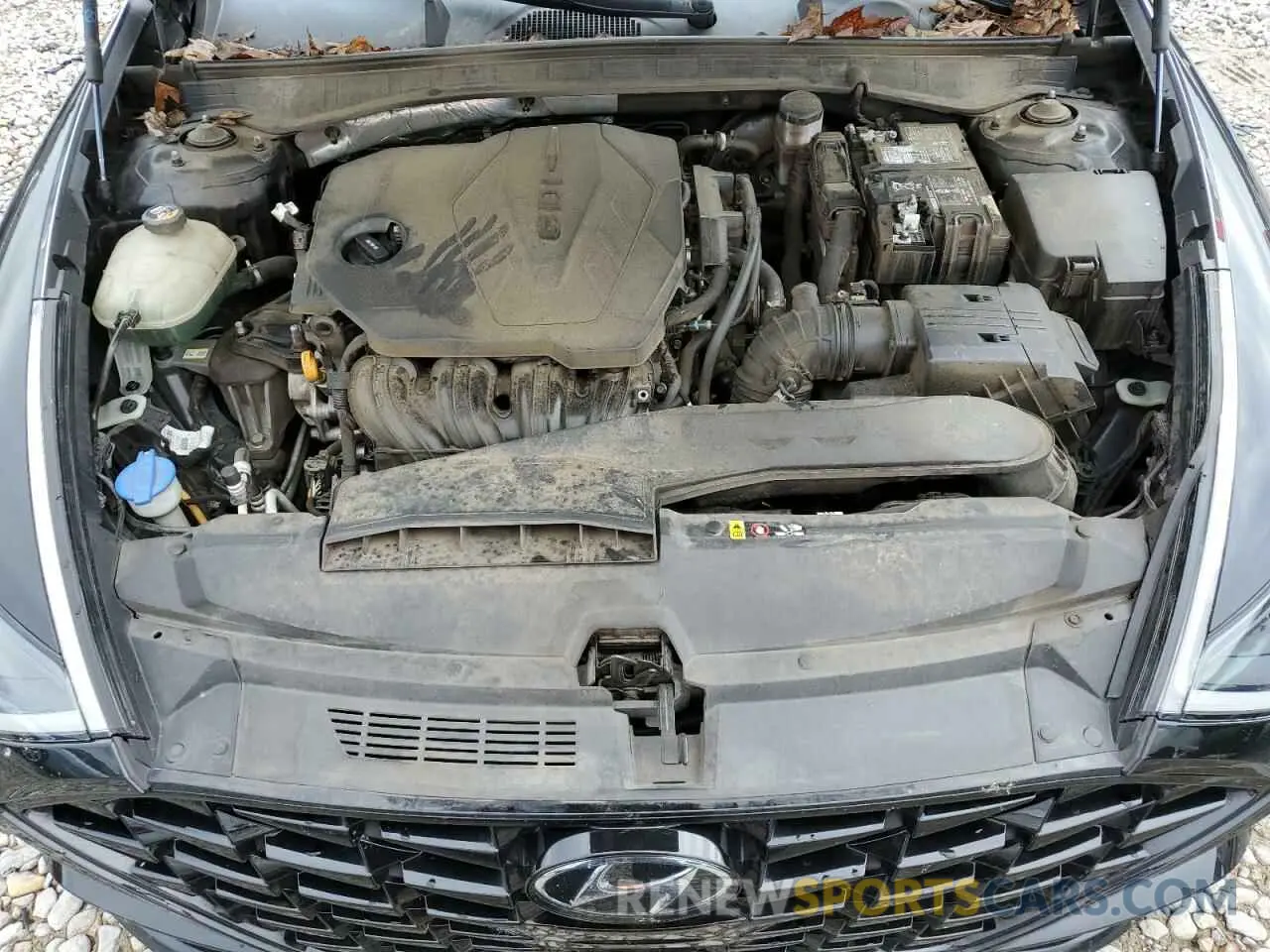 11 fotografías del automóvil dañado 5NPEF4JA9LH031970 HYUNDAI SONATA 2020