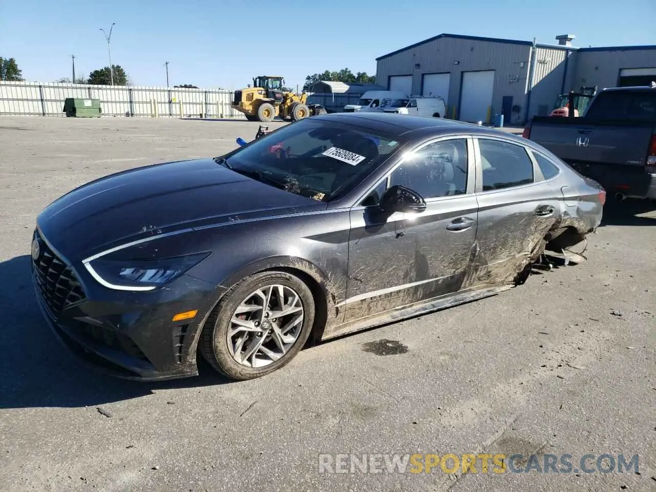 1 fotografías del automóvil dañado 5NPEF4JA9LH032374 HYUNDAI SONATA 2020