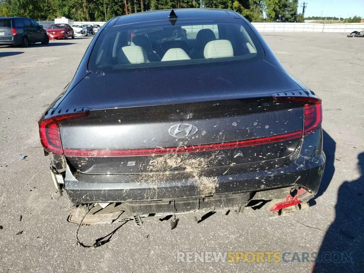 6 fotografías del automóvil dañado 5NPEF4JA9LH032374 HYUNDAI SONATA 2020