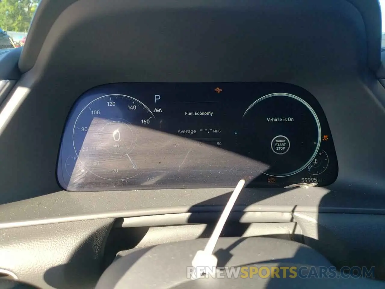 9 fotografías del automóvil dañado 5NPEF4JA9LH032374 HYUNDAI SONATA 2020