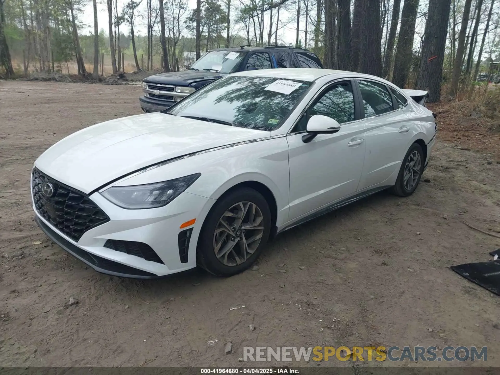 2 fotografías del automóvil dañado 5NPEF4JA9LH050941 HYUNDAI SONATA 2020