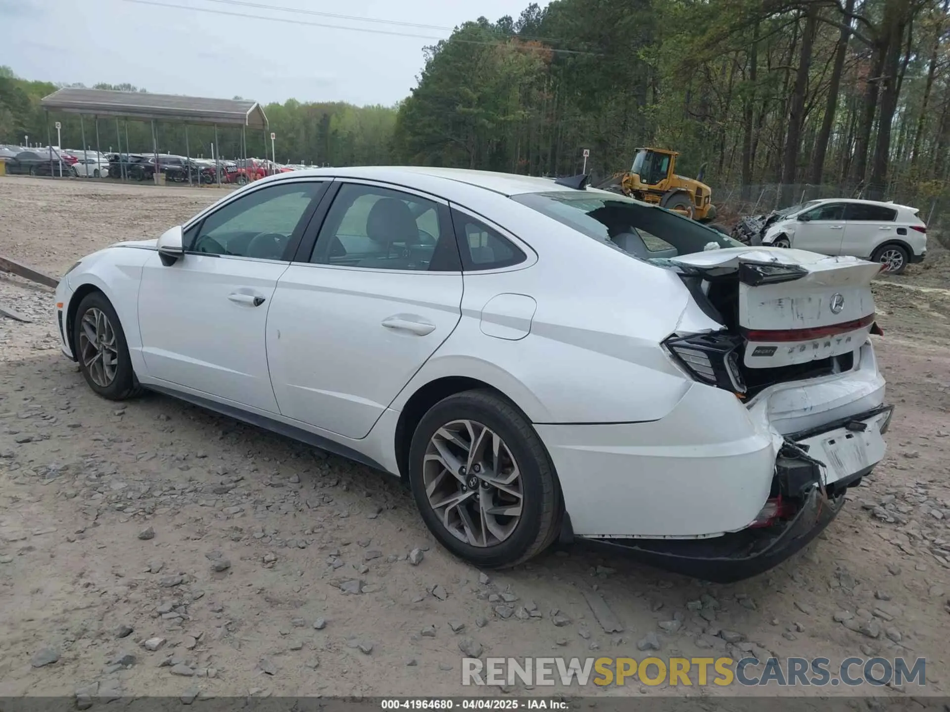3 fotografías del automóvil dañado 5NPEF4JA9LH050941 HYUNDAI SONATA 2020