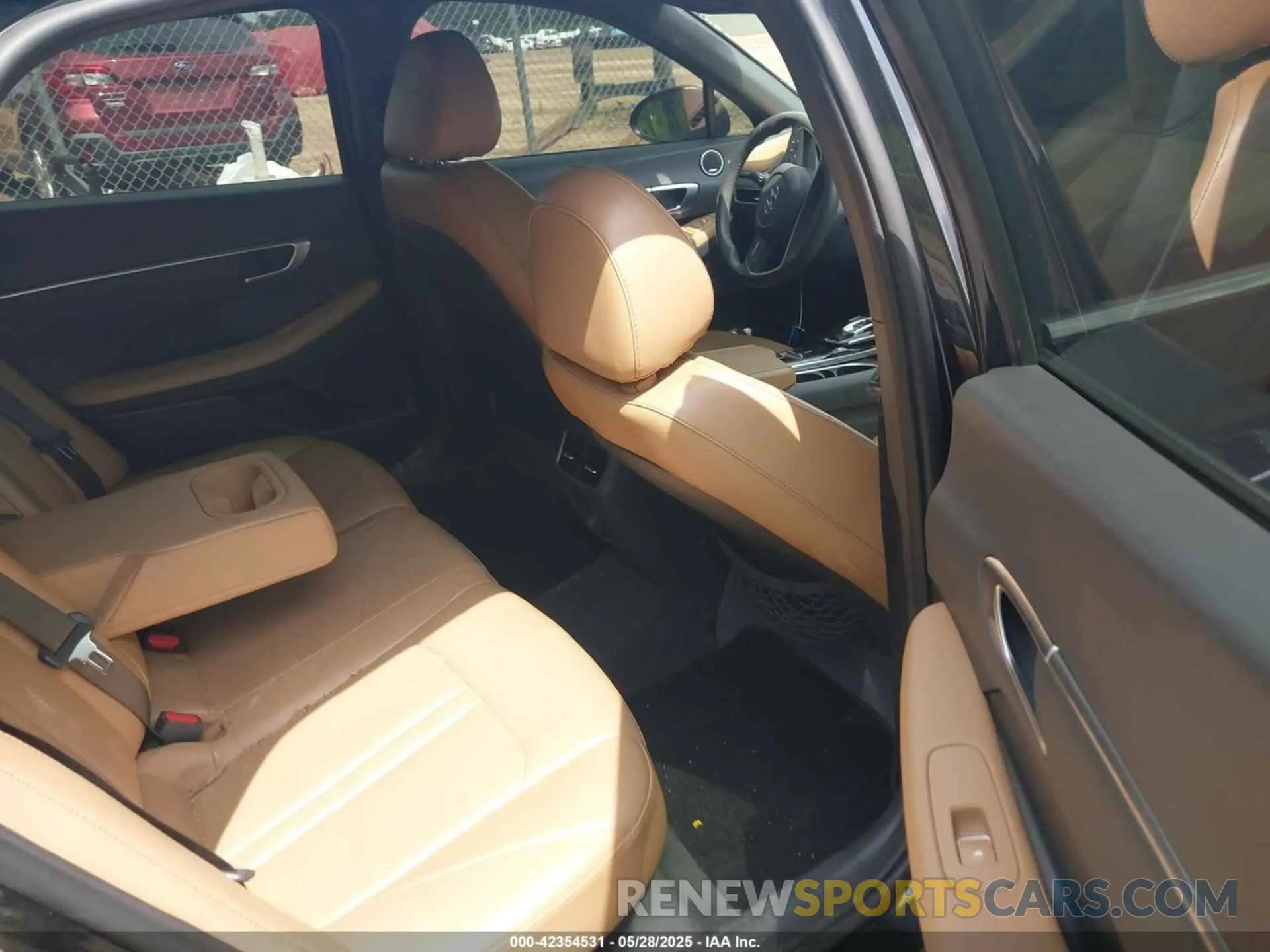 8 fotografías del automóvil dañado 5NPEF4JAXLH000856 HYUNDAI SONATA 2020
