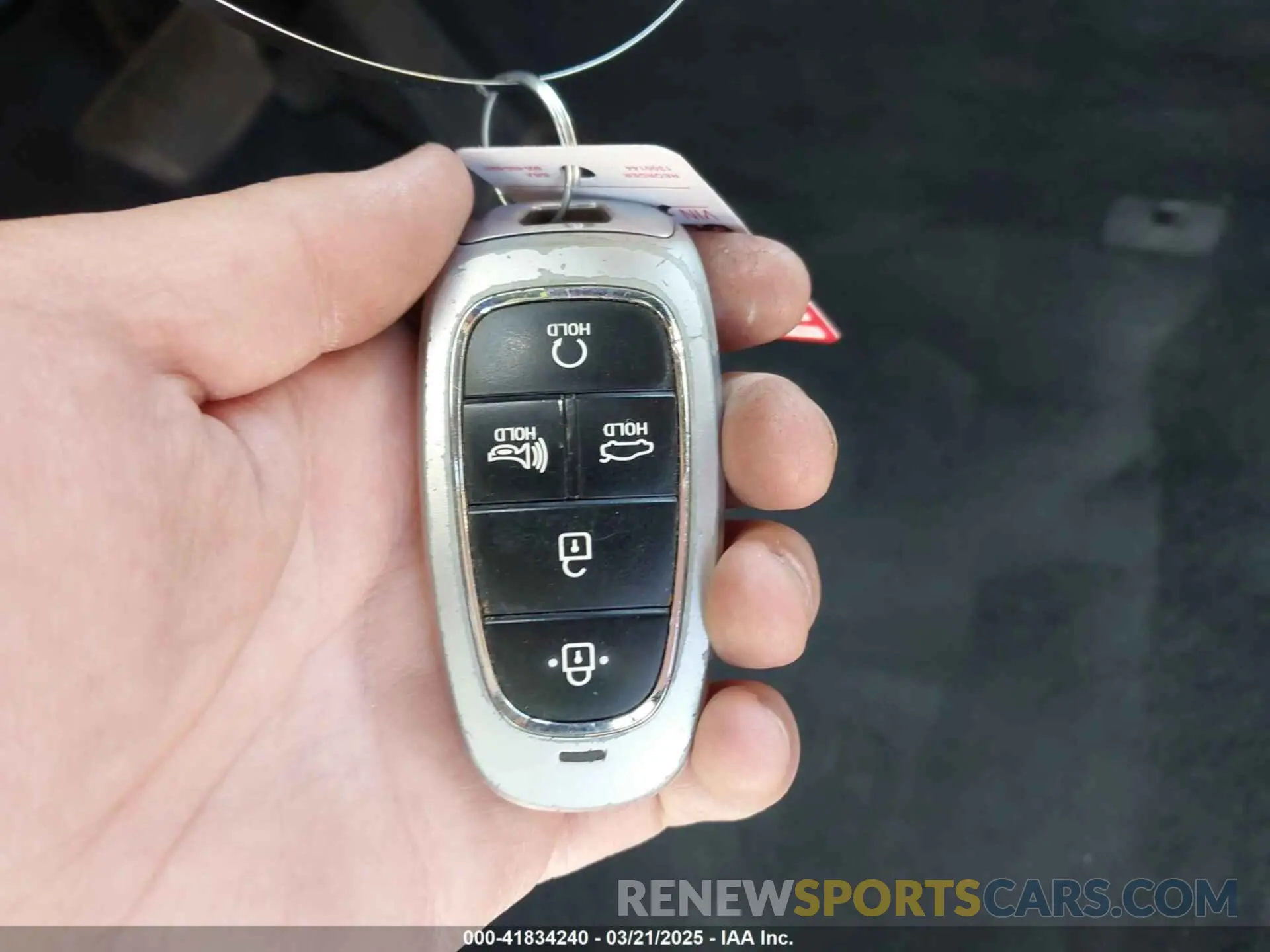 11 fotografías del automóvil dañado 5NPEF4JAXLH016698 HYUNDAI SONATA 2020