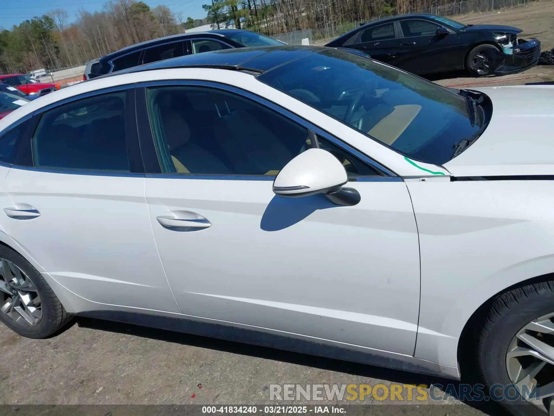 13 fotografías del automóvil dañado 5NPEF4JAXLH016698 HYUNDAI SONATA 2020