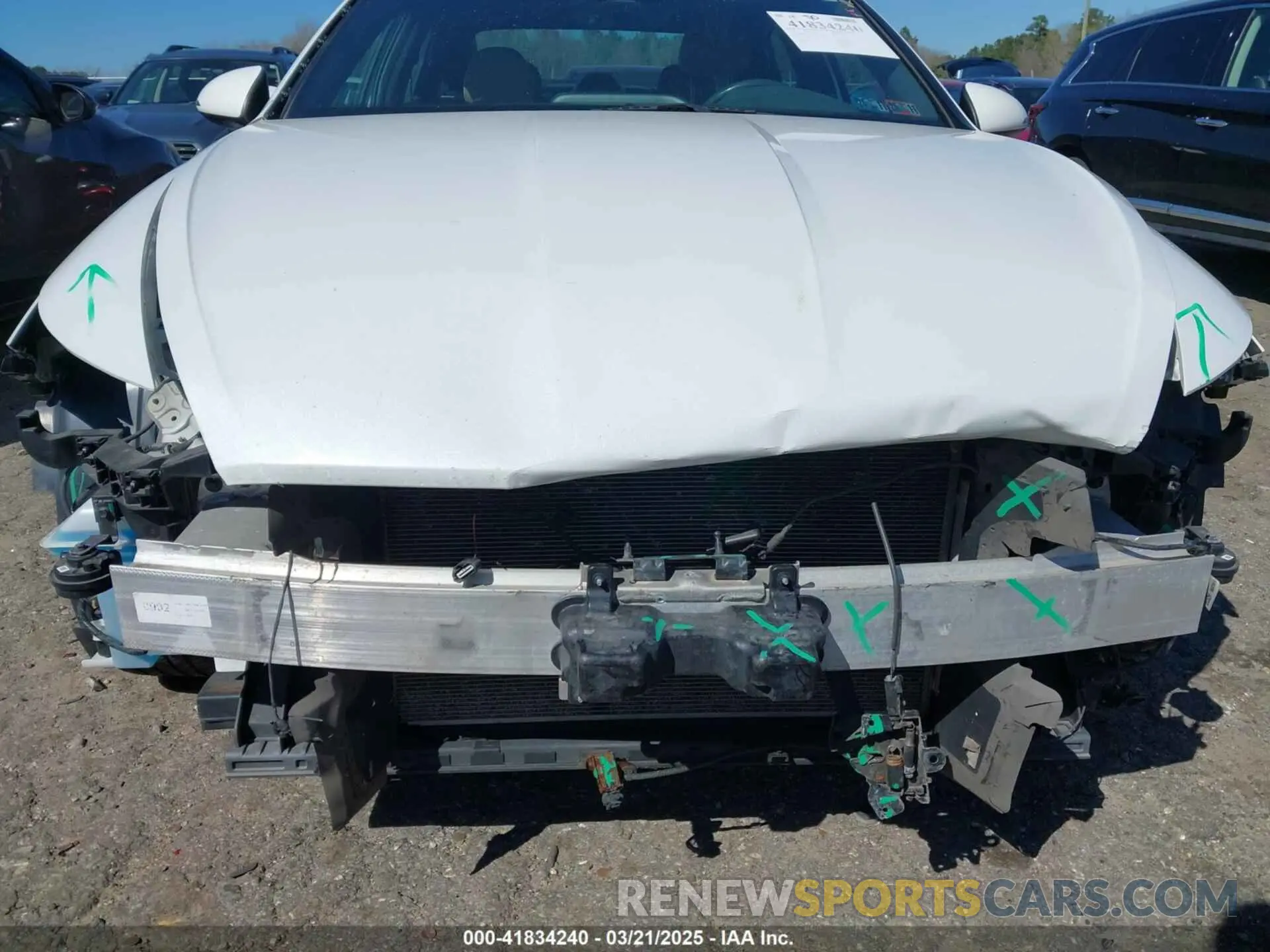 6 fotografías del automóvil dañado 5NPEF4JAXLH016698 HYUNDAI SONATA 2020