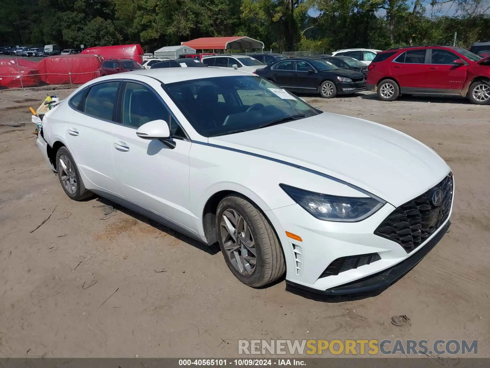 1 fotografías del automóvil dañado 5NPEF4JAXLH019231 HYUNDAI SONATA 2020