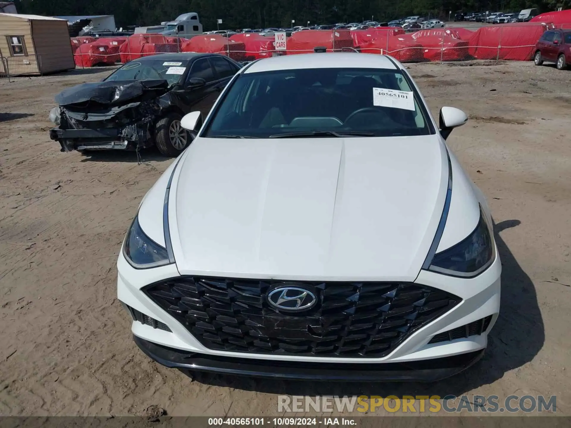 12 fotografías del automóvil dañado 5NPEF4JAXLH019231 HYUNDAI SONATA 2020