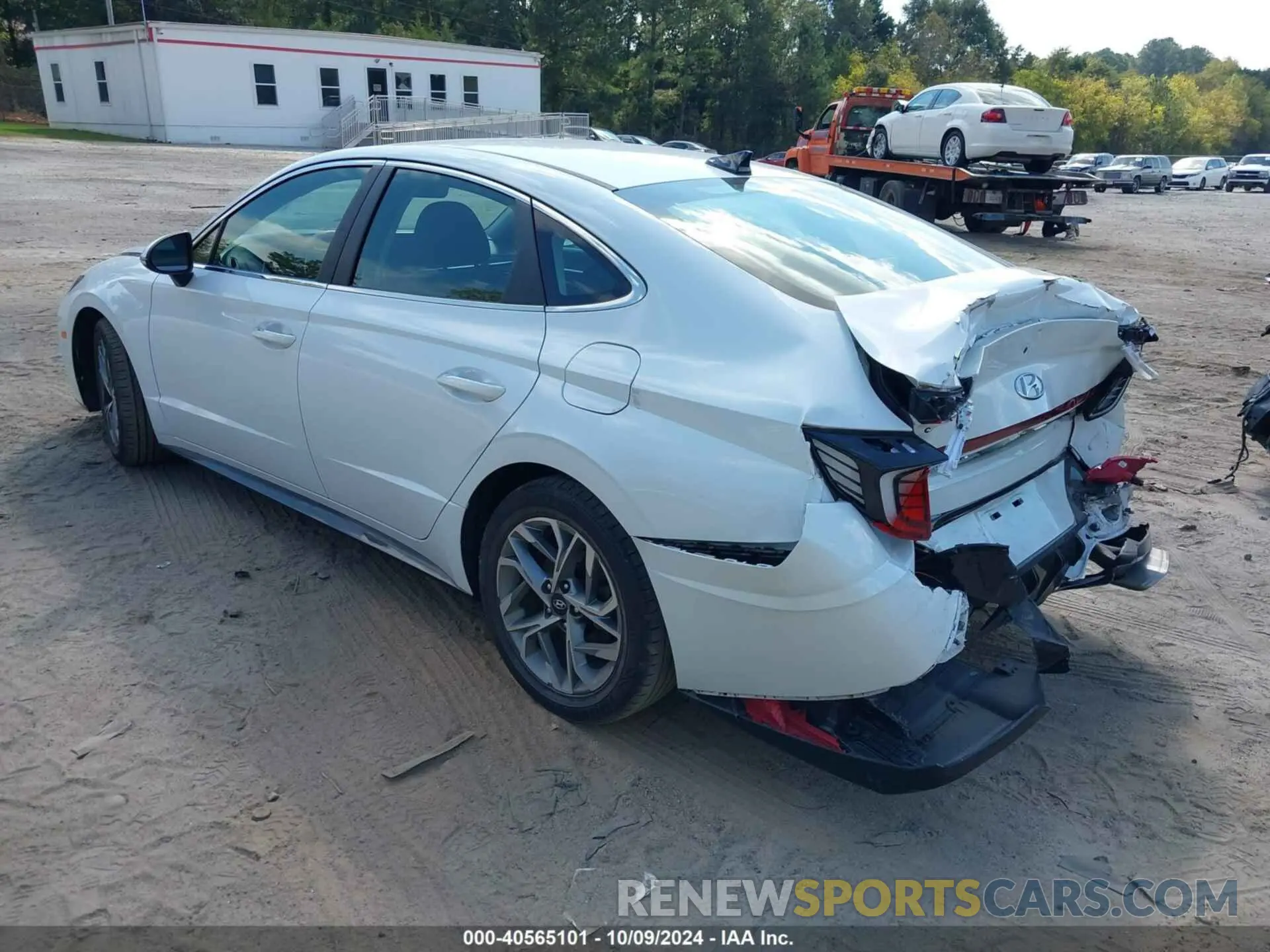 3 fotografías del automóvil dañado 5NPEF4JAXLH019231 HYUNDAI SONATA 2020