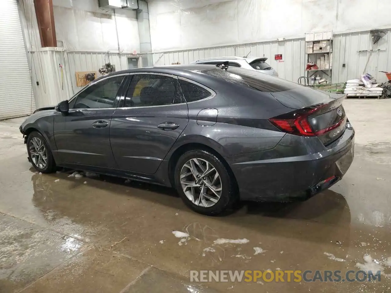 2 fotografías del automóvil dañado 5NPEF4JAXLH027569 HYUNDAI SONATA 2020