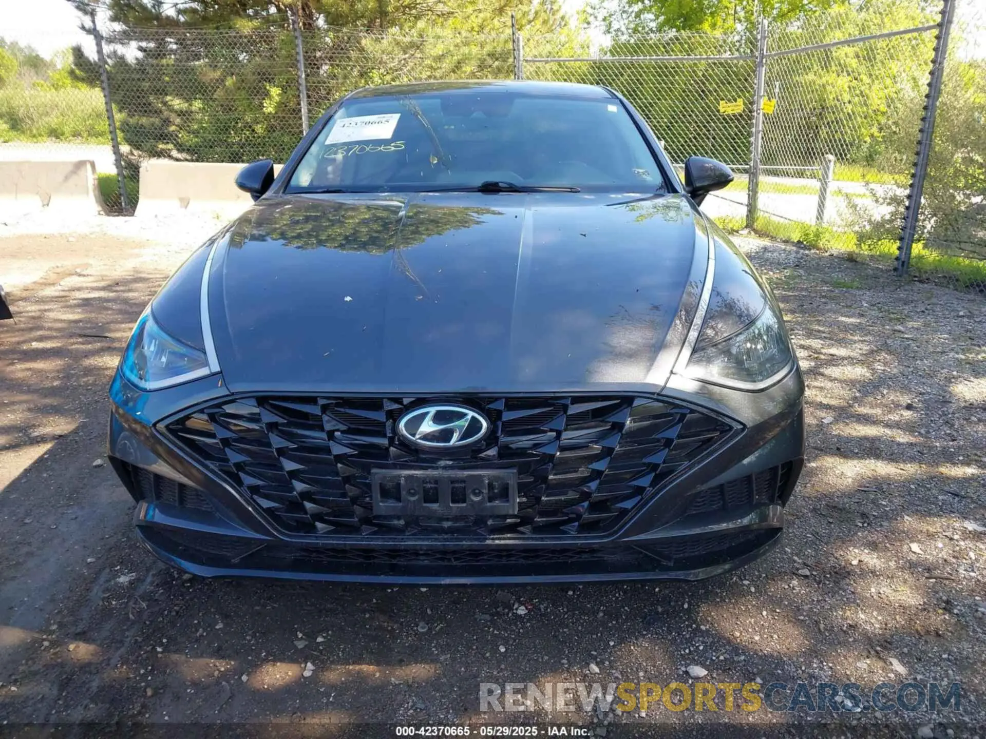 12 fotografías del automóvil dañado 5NPEF4JAXLH035736 HYUNDAI SONATA 2020