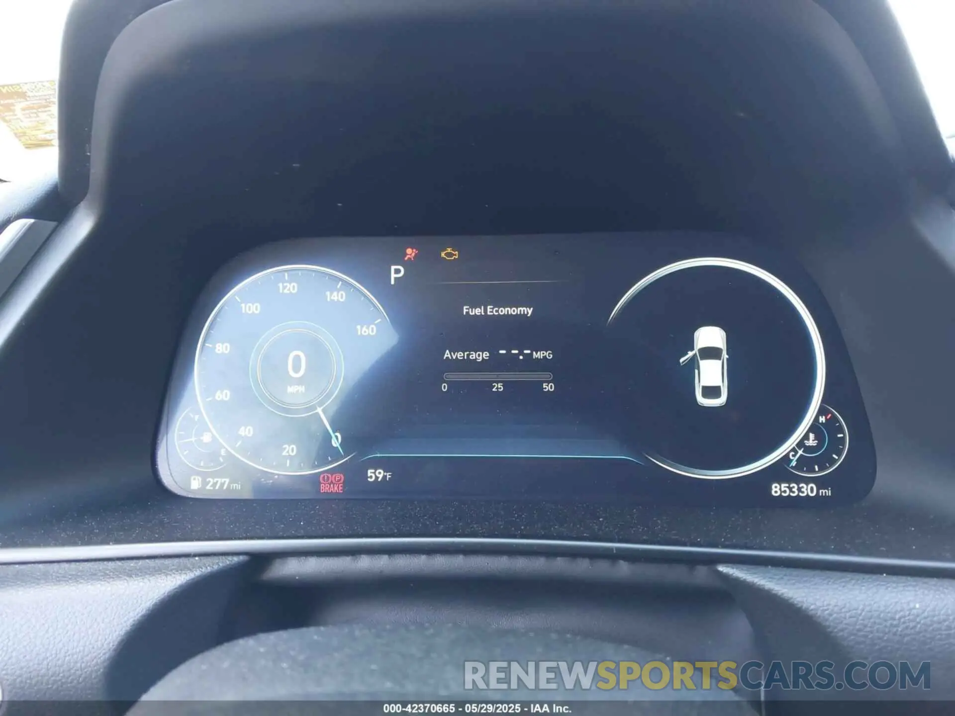 7 fotografías del automóvil dañado 5NPEF4JAXLH035736 HYUNDAI SONATA 2020