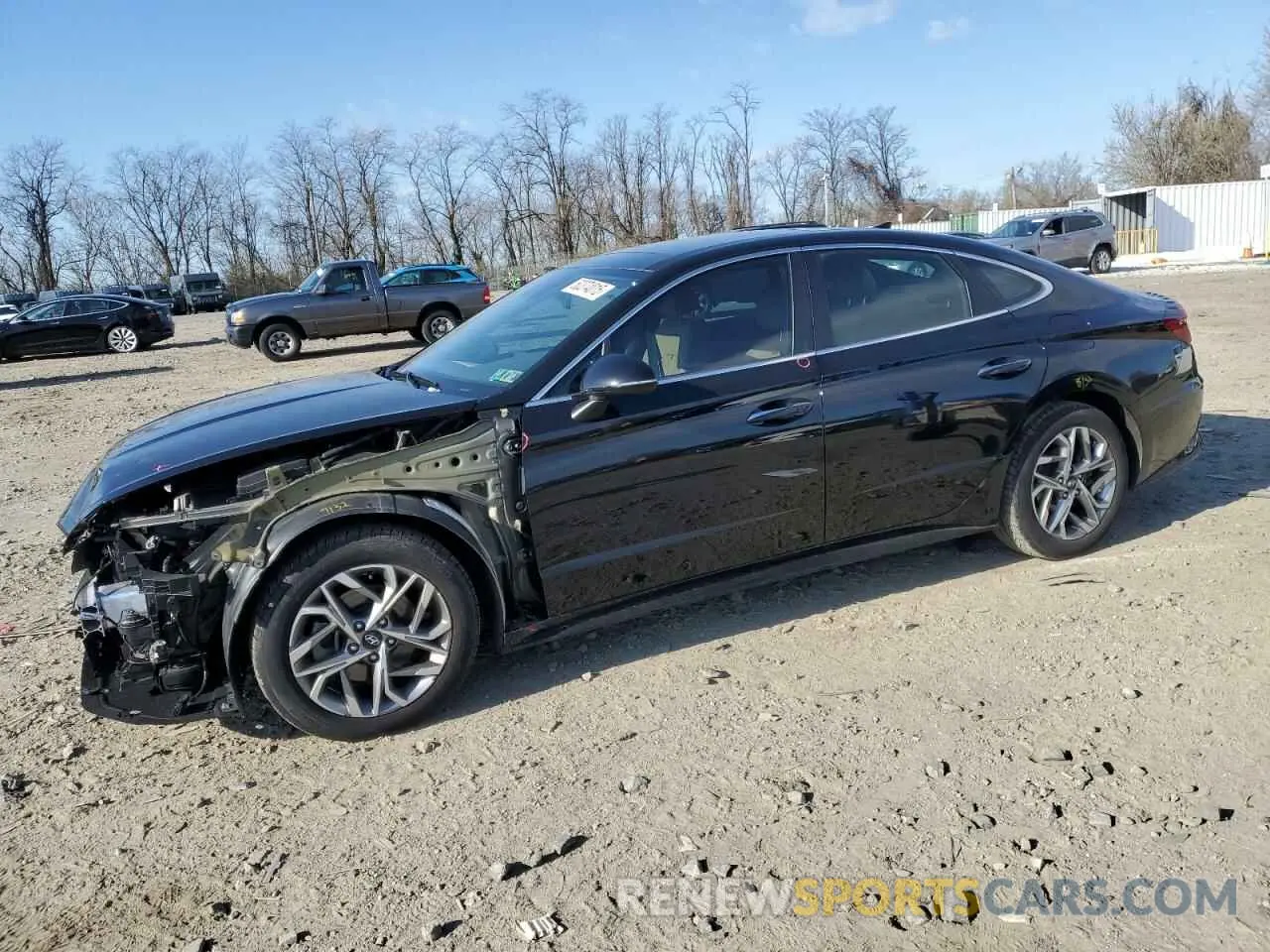 1 fotografías del automóvil dañado 5NPEF4JAXLH045702 HYUNDAI SONATA 2020