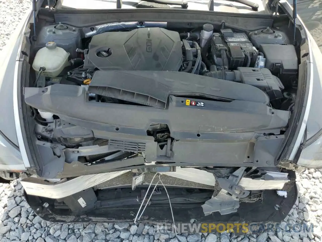 11 fotografías del automóvil dañado 5NPEF4JAXLH051757 HYUNDAI SONATA 2020