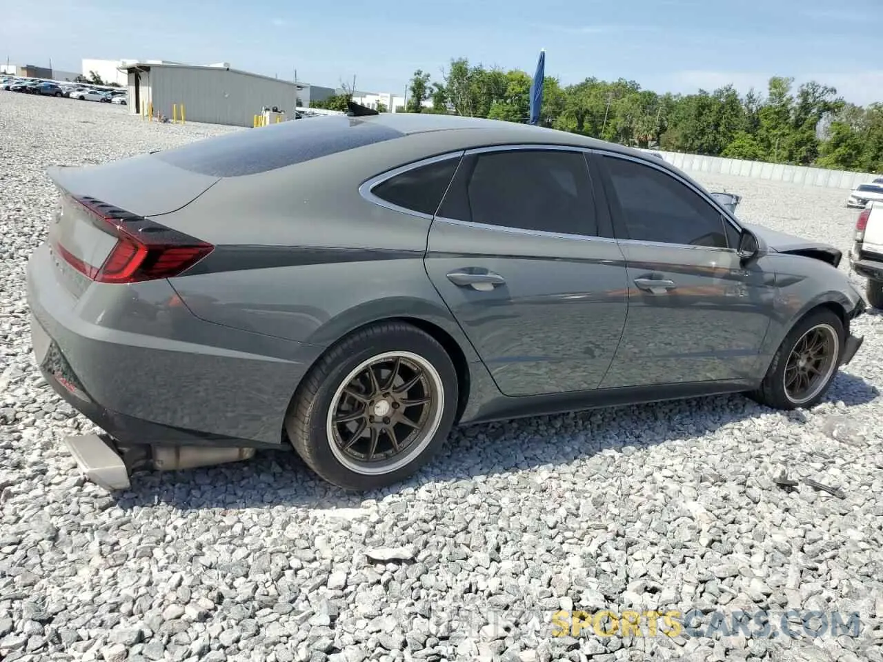 3 fotografías del automóvil dañado 5NPEF4JAXLH051757 HYUNDAI SONATA 2020