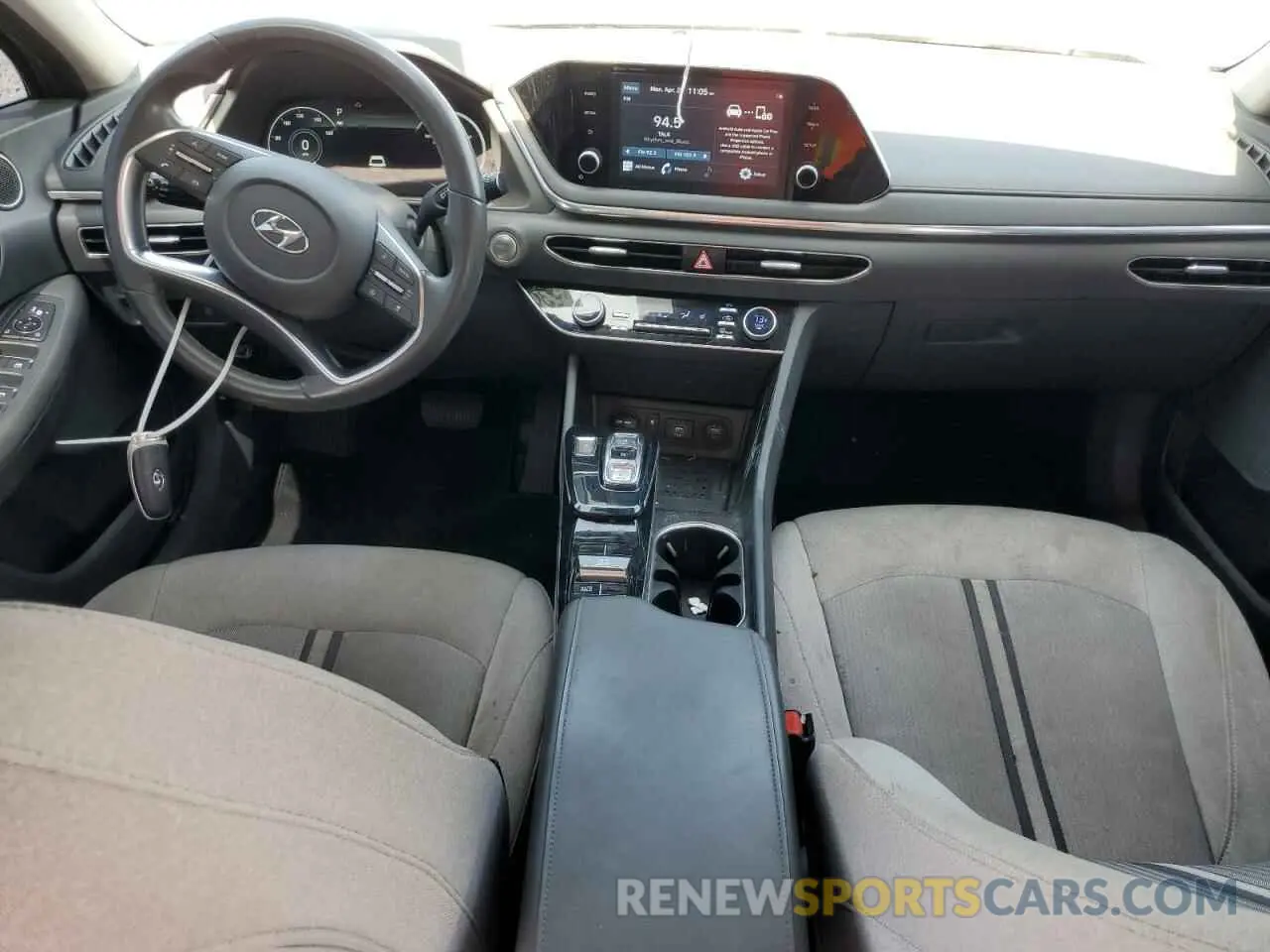 8 fotografías del automóvil dañado 5NPEF4JAXLH051757 HYUNDAI SONATA 2020