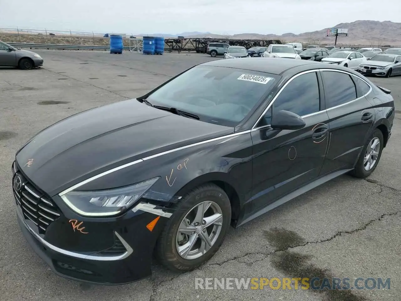 1 fotografías del automóvil dañado 5NPEG4JA0LH027187 HYUNDAI SONATA 2020