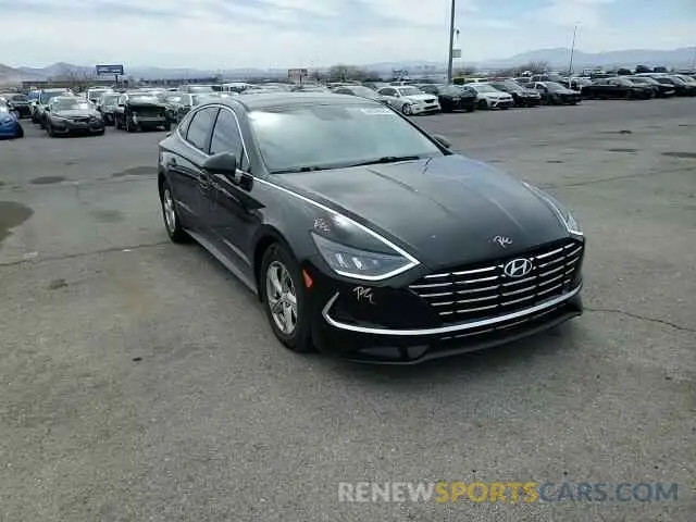10 fotografías del automóvil dañado 5NPEG4JA0LH027187 HYUNDAI SONATA 2020