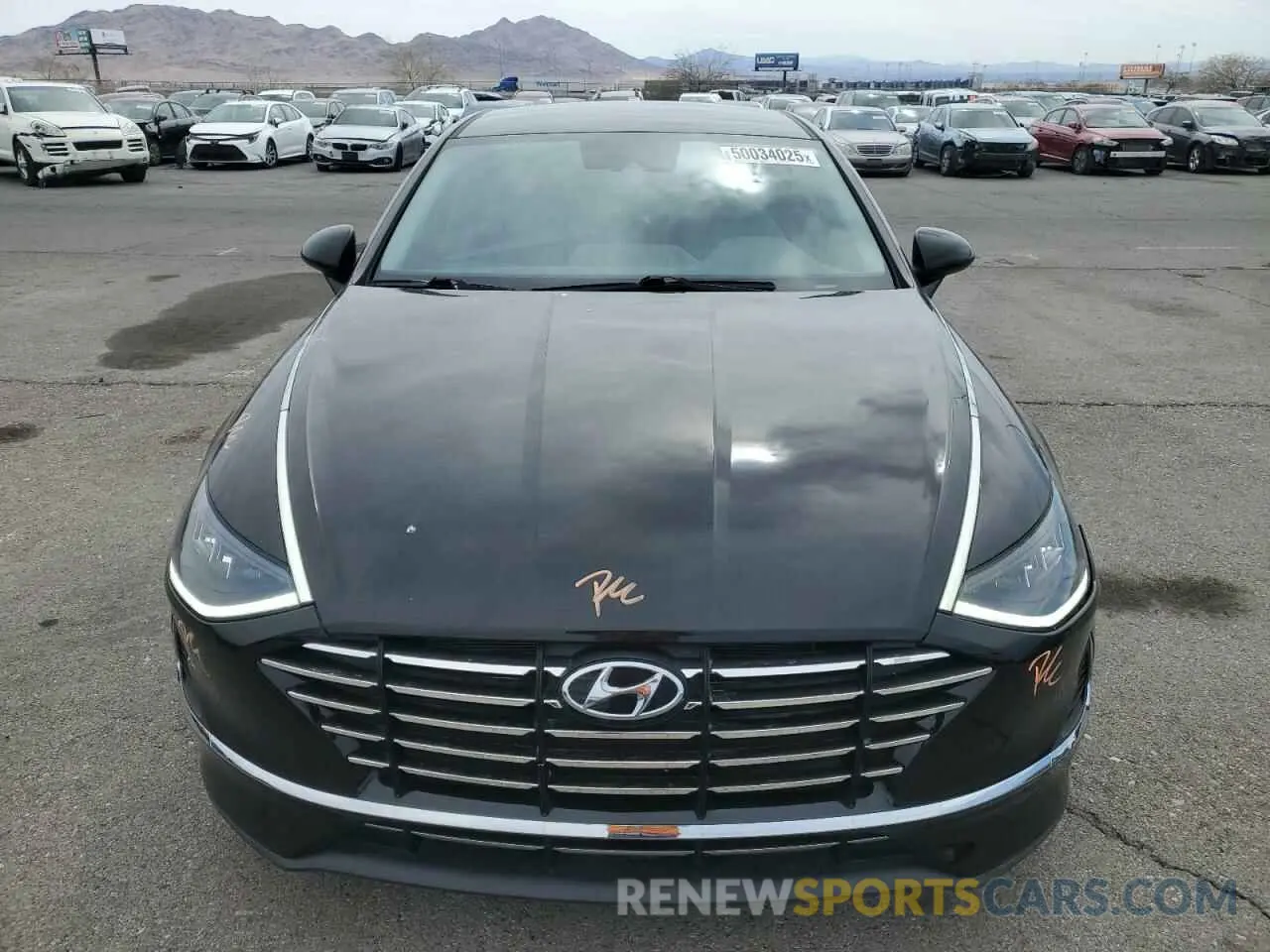 5 fotografías del automóvil dañado 5NPEG4JA0LH027187 HYUNDAI SONATA 2020