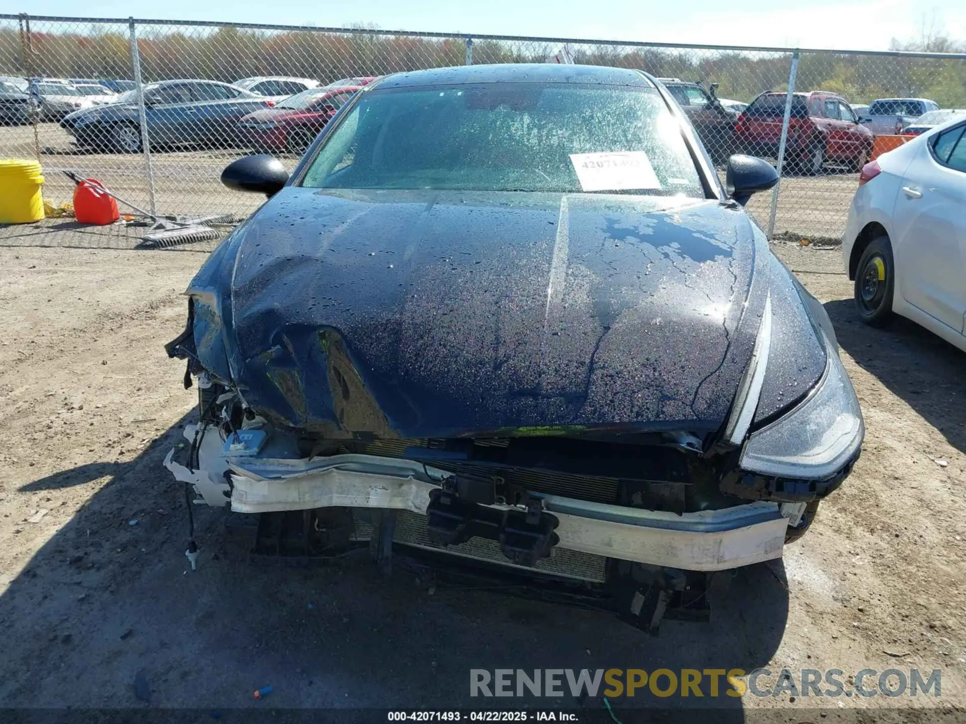 12 fotografías del automóvil dañado 5NPEG4JA0LH031000 HYUNDAI SONATA 2020