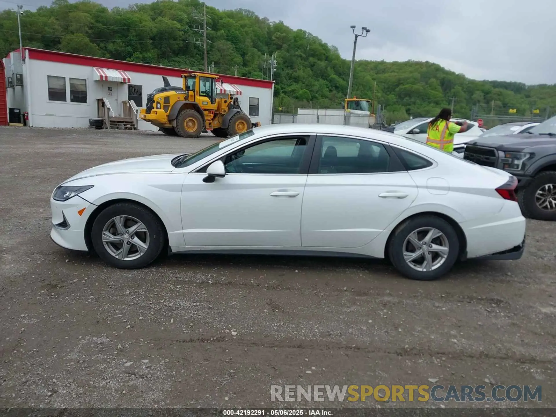 14 fotografías del automóvil dañado 5NPEG4JA1LH043060 HYUNDAI SONATA 2020