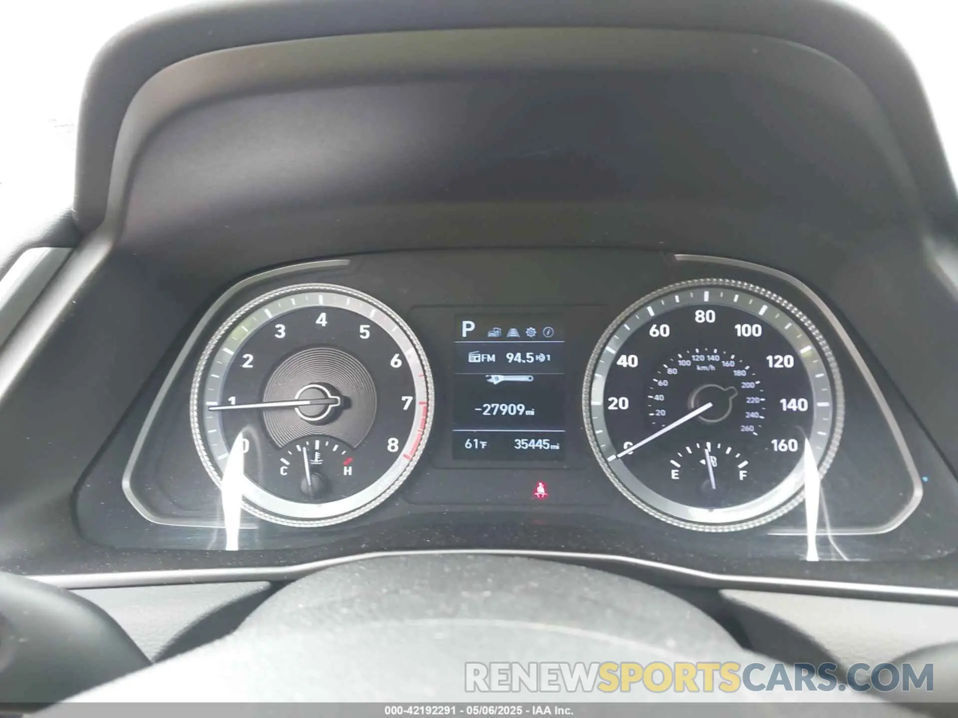 7 fotografías del automóvil dañado 5NPEG4JA1LH043060 HYUNDAI SONATA 2020
