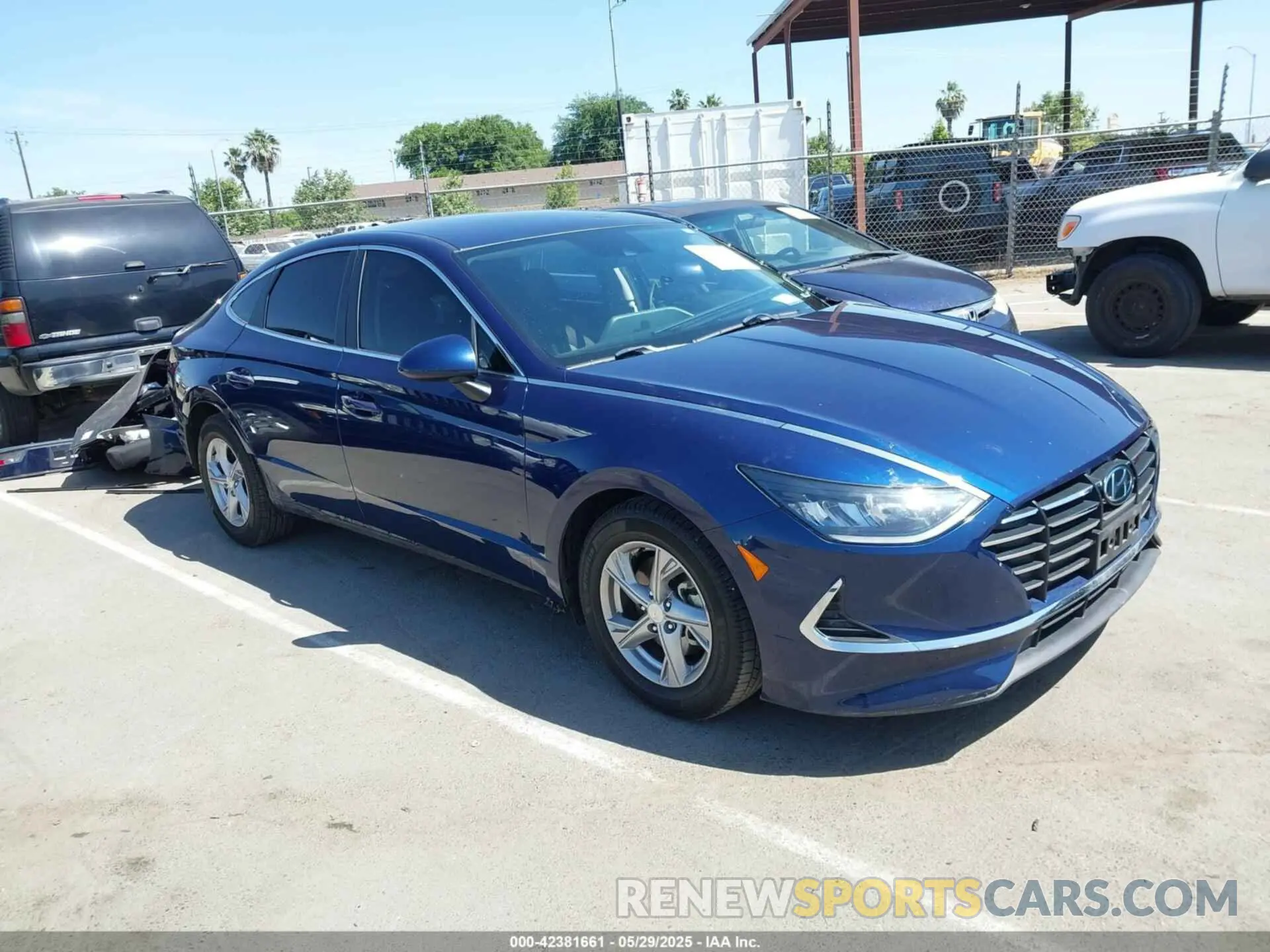 1 fotografías del automóvil dañado 5NPEG4JA1LH043284 HYUNDAI SONATA 2020
