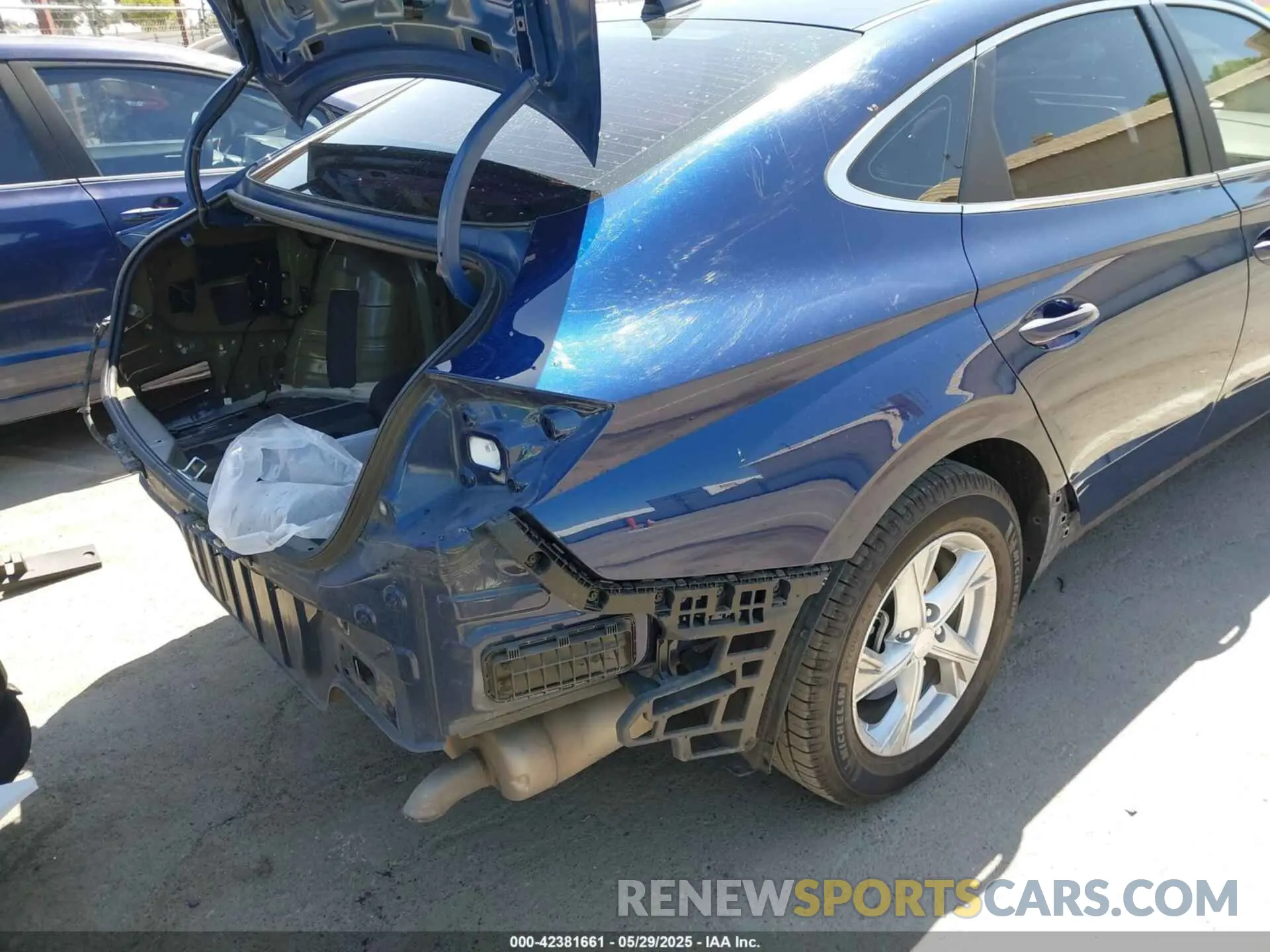 21 fotografías del automóvil dañado 5NPEG4JA1LH043284 HYUNDAI SONATA 2020