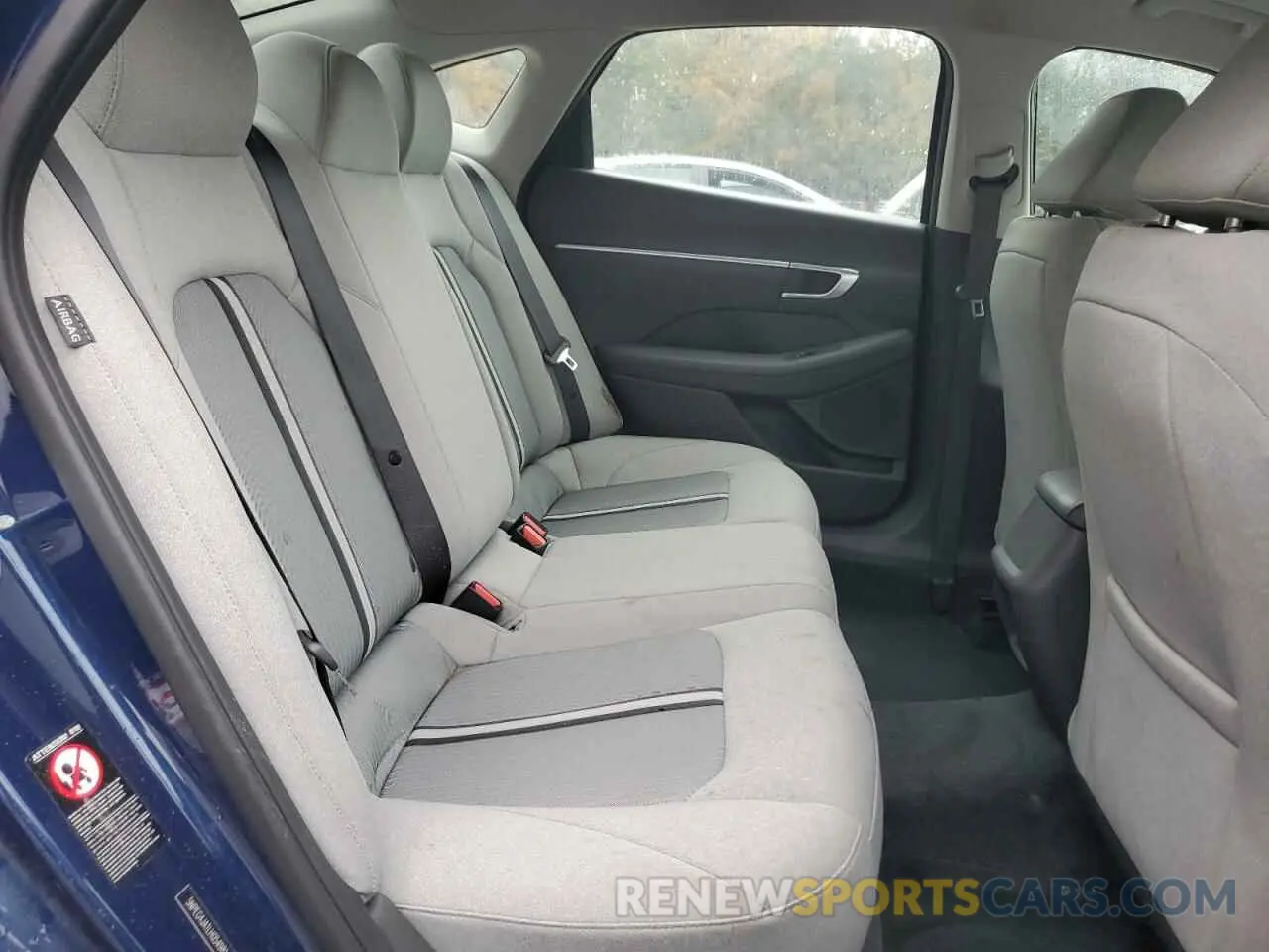 10 fotografías del automóvil dañado 5NPEG4JA1LH054981 HYUNDAI SONATA 2020