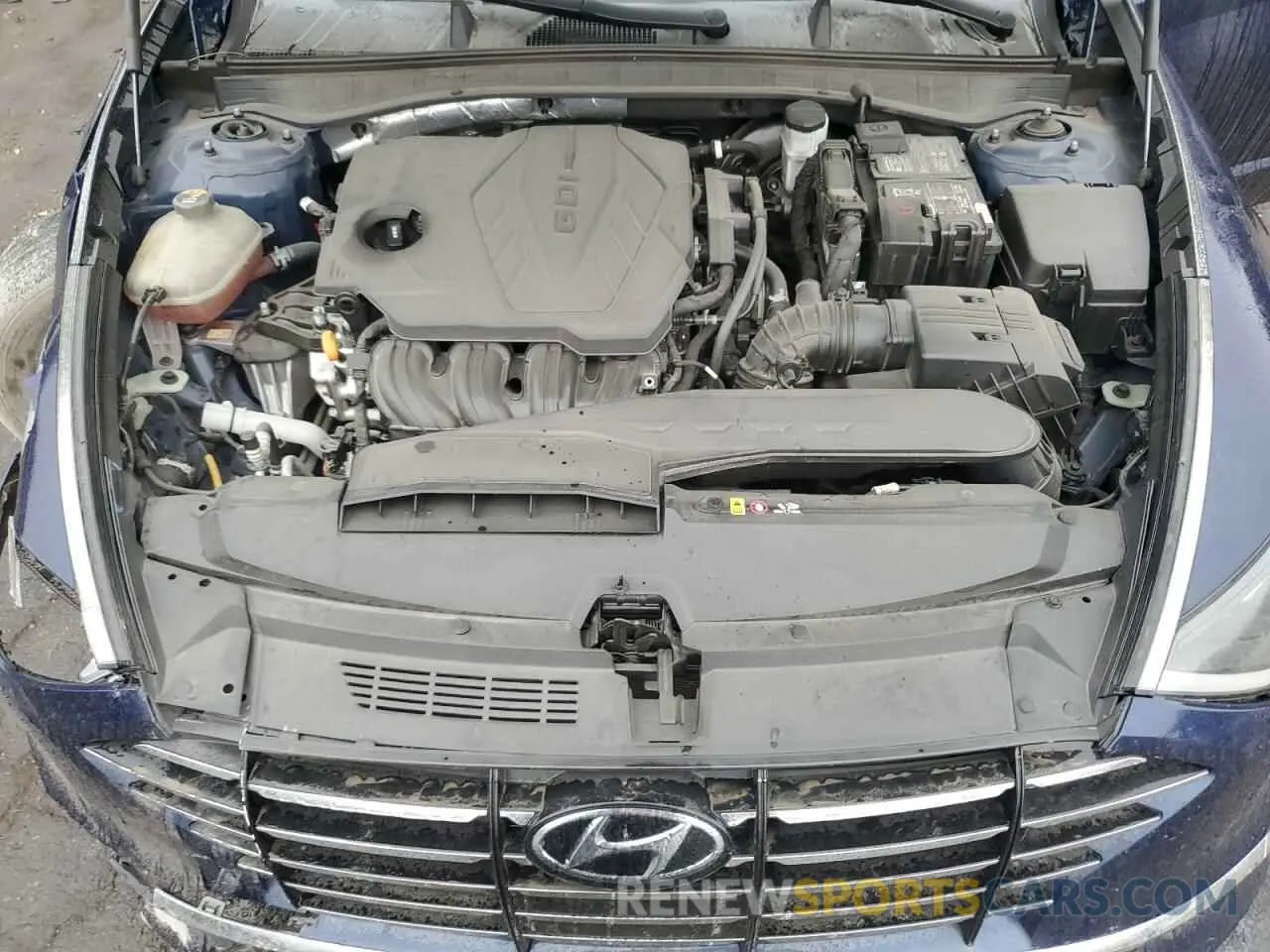 11 fotografías del automóvil dañado 5NPEG4JA1LH054981 HYUNDAI SONATA 2020