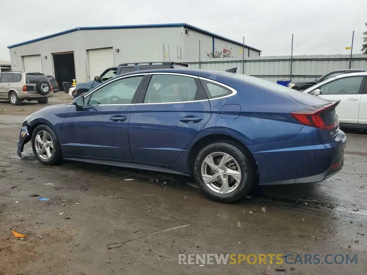 2 fotografías del automóvil dañado 5NPEG4JA1LH054981 HYUNDAI SONATA 2020