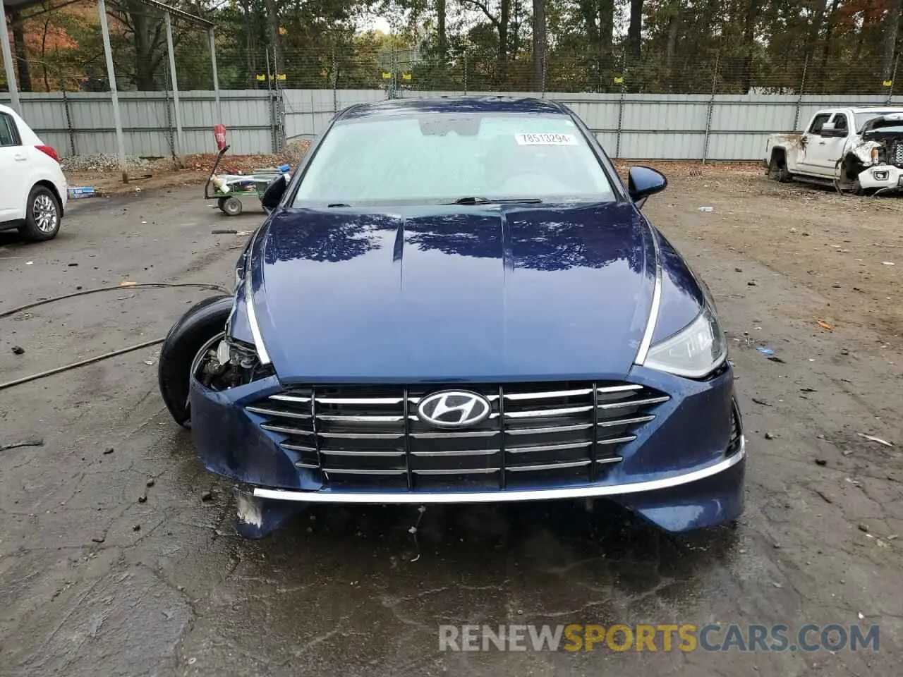 5 fotografías del automóvil dañado 5NPEG4JA1LH054981 HYUNDAI SONATA 2020