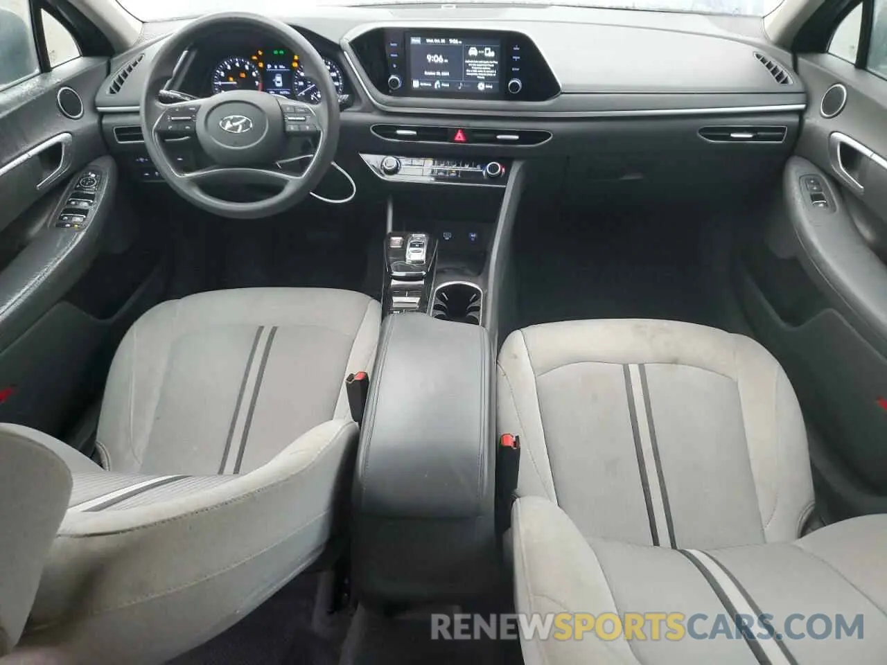 8 fotografías del automóvil dañado 5NPEG4JA1LH054981 HYUNDAI SONATA 2020