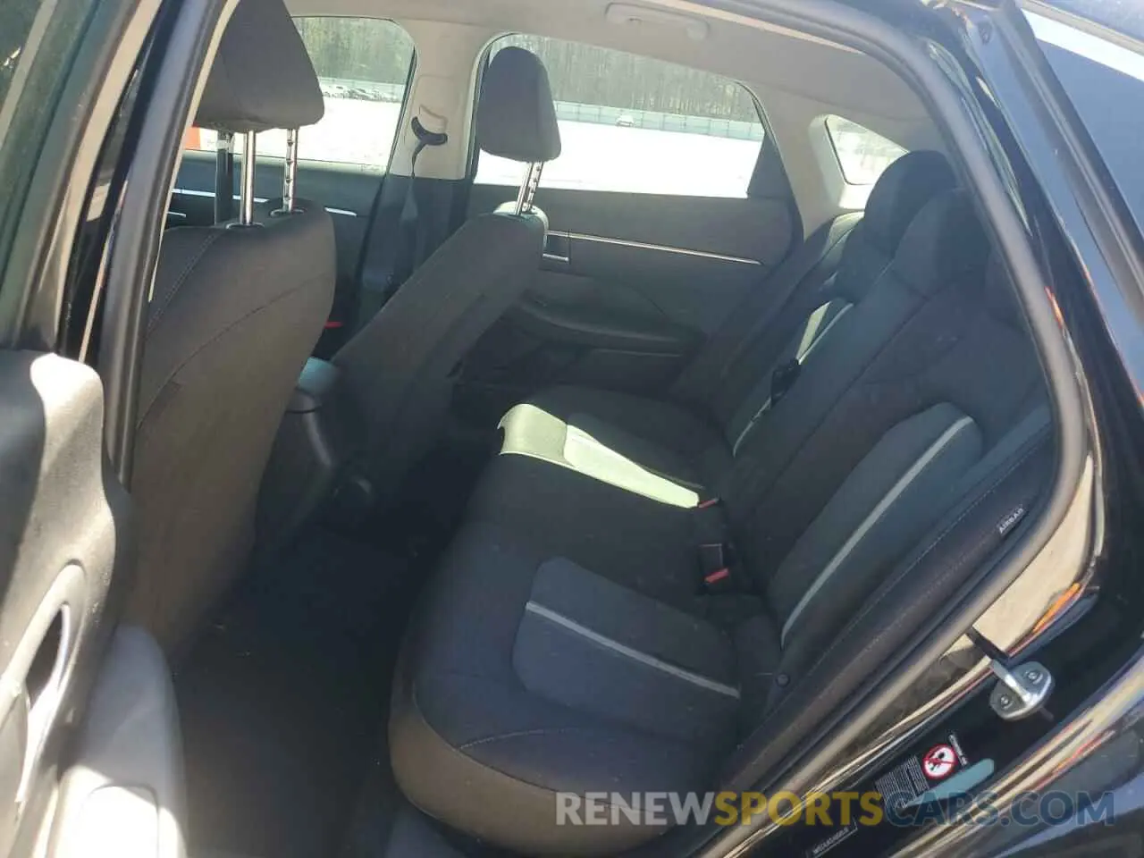 10 fotografías del automóvil dañado 5NPEG4JA1LH058576 HYUNDAI SONATA 2020