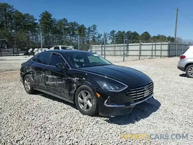 11 fotografías del automóvil dañado 5NPEG4JA1LH058576 HYUNDAI SONATA 2020
