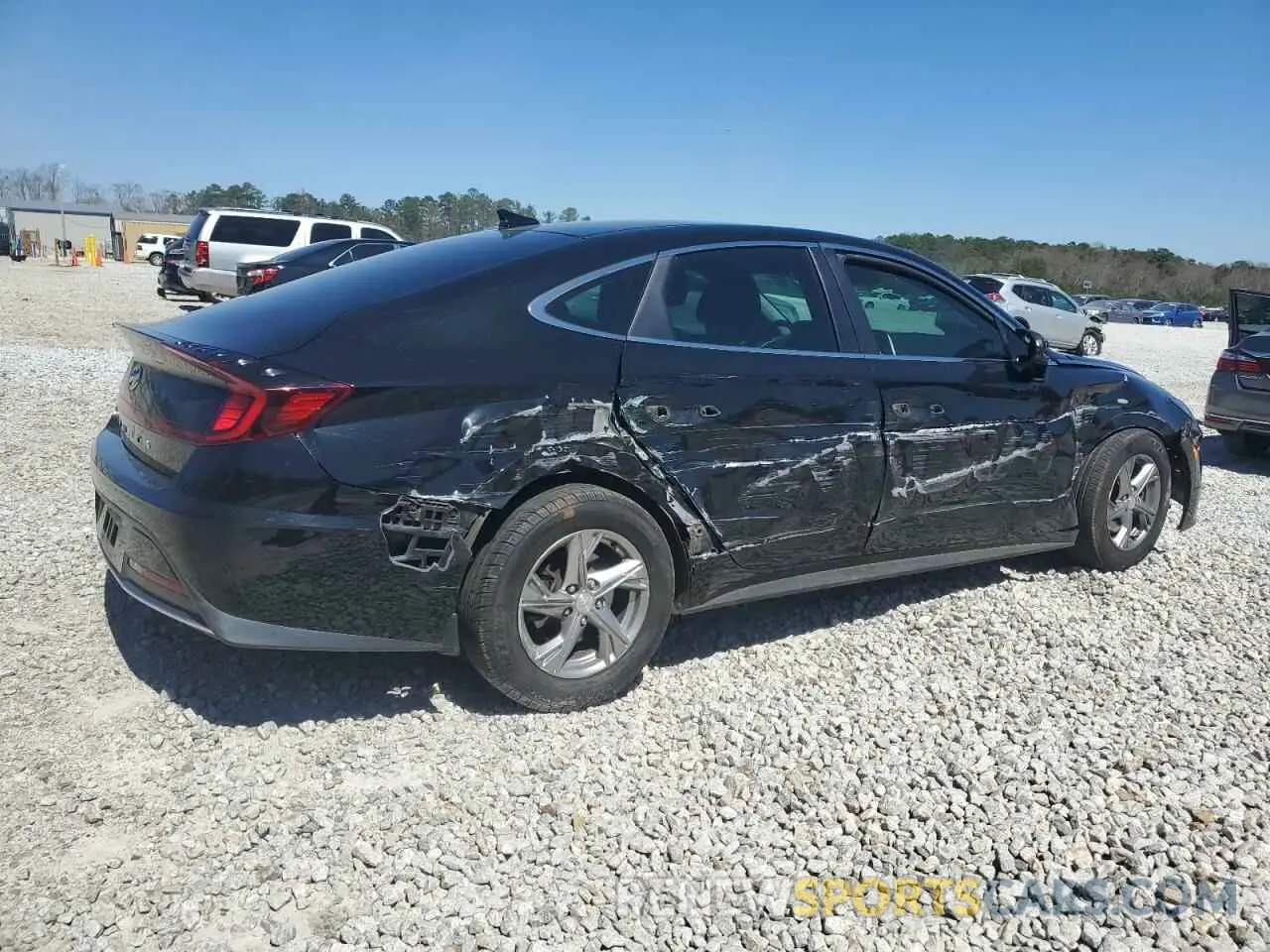 3 fotografías del automóvil dañado 5NPEG4JA1LH058576 HYUNDAI SONATA 2020