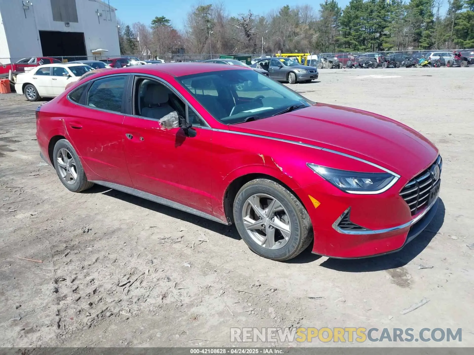 1 fotografías del automóvil dañado 5NPEG4JA3LH021755 HYUNDAI SONATA 2020
