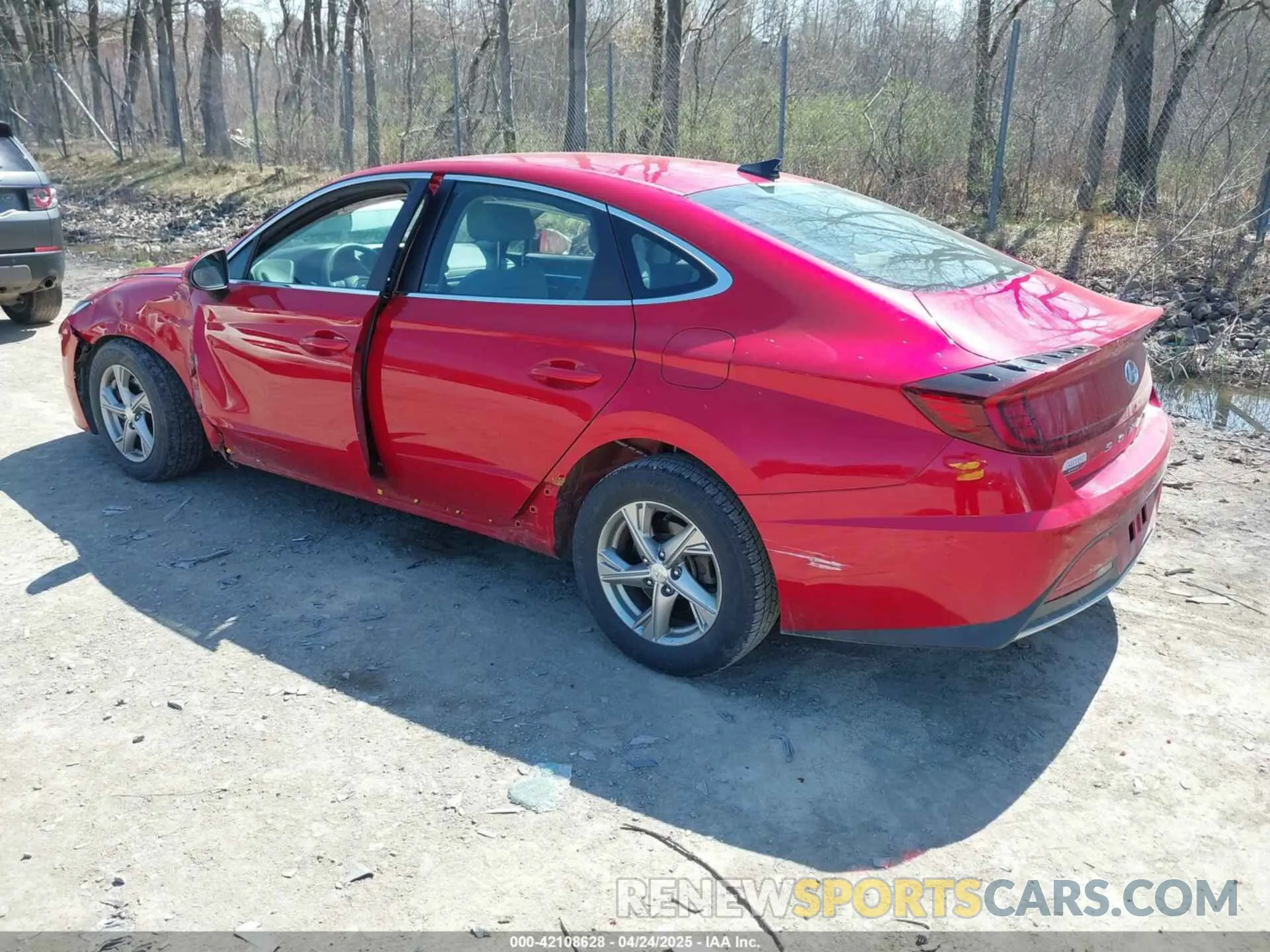 3 fotografías del automóvil dañado 5NPEG4JA3LH021755 HYUNDAI SONATA 2020