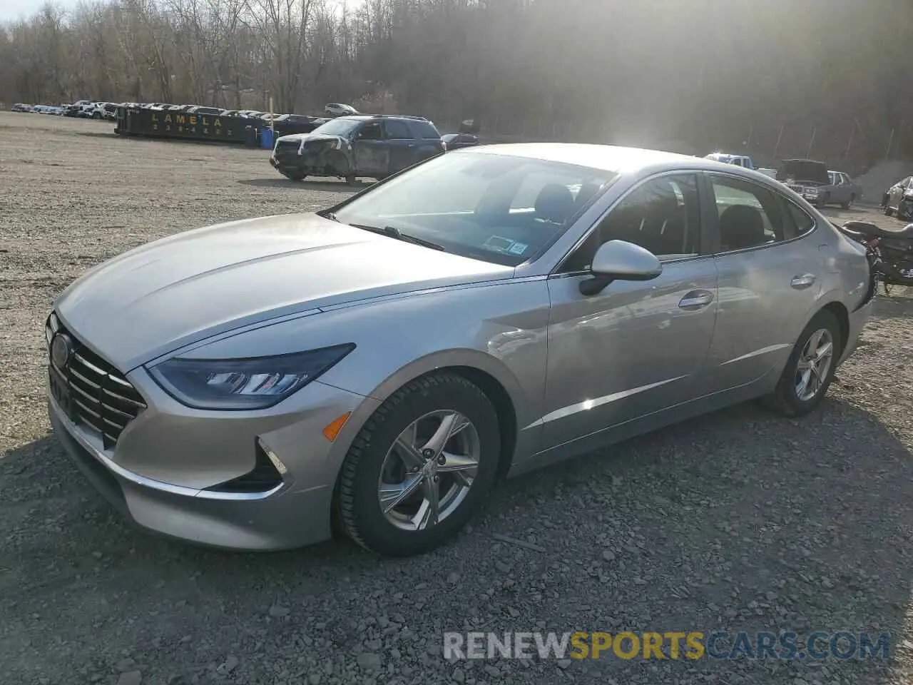 1 fotografías del automóvil dañado 5NPEG4JA3LH045943 HYUNDAI SONATA 2020