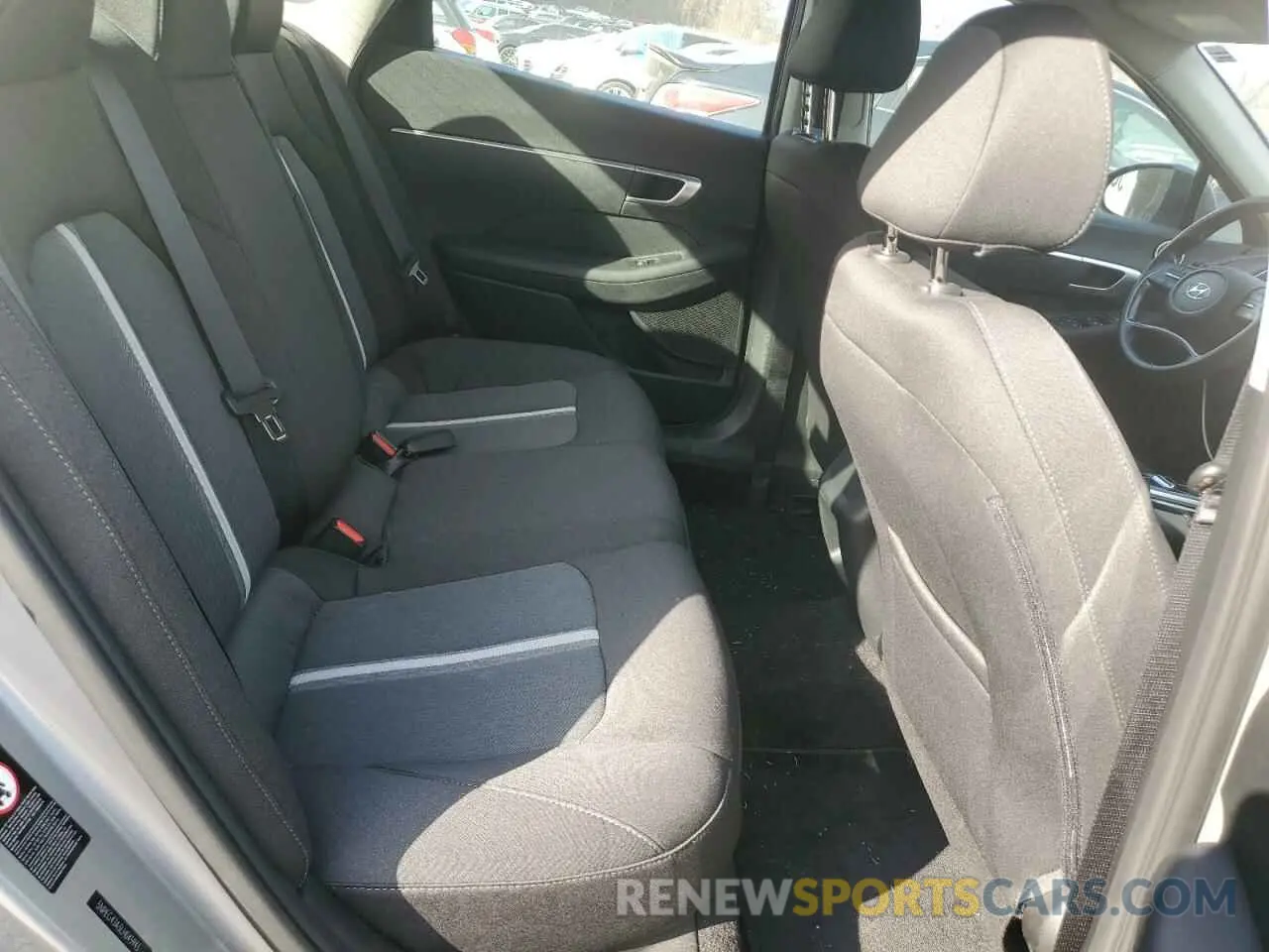 10 fotografías del automóvil dañado 5NPEG4JA3LH045943 HYUNDAI SONATA 2020