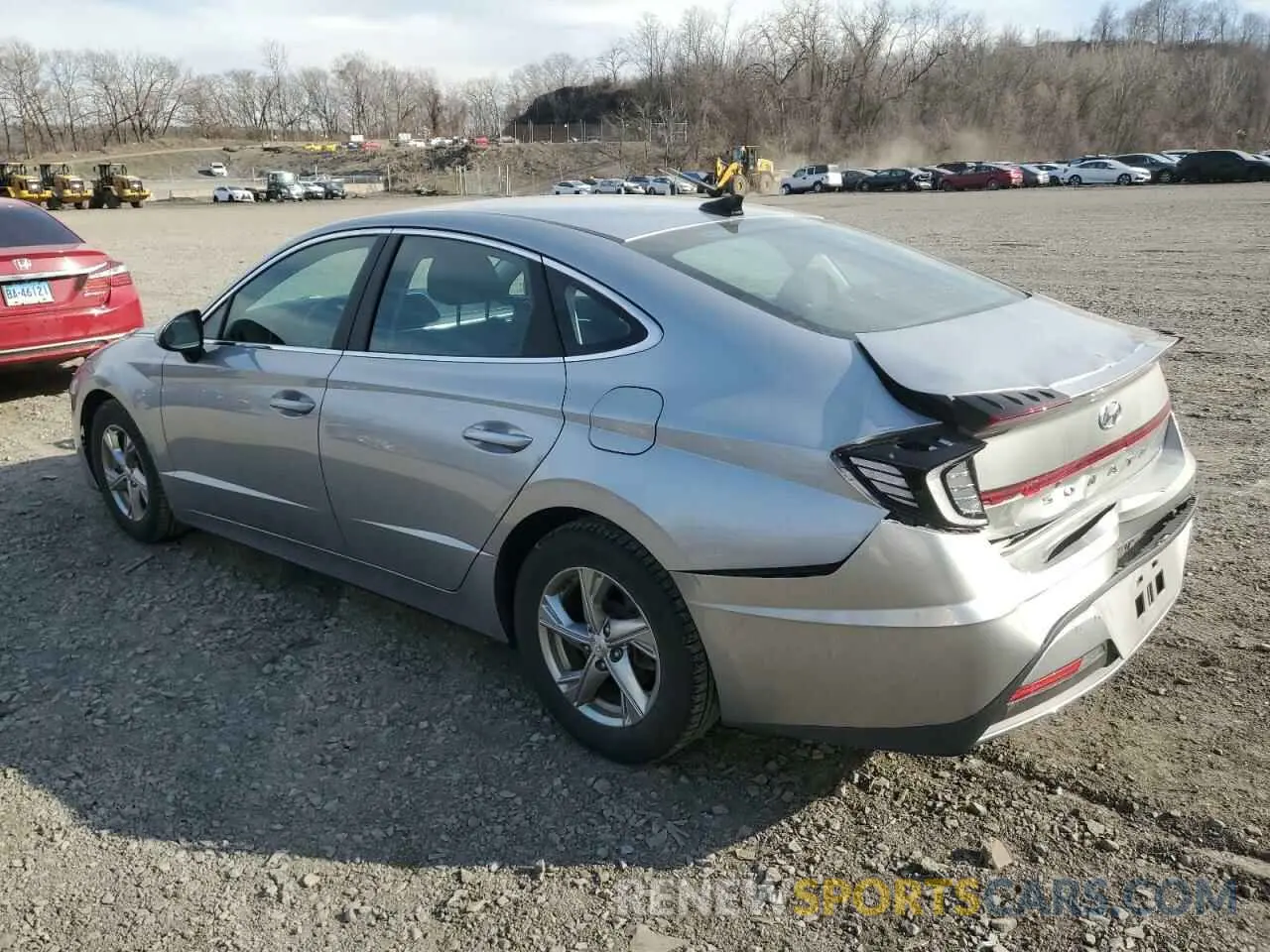 2 fotografías del automóvil dañado 5NPEG4JA3LH045943 HYUNDAI SONATA 2020