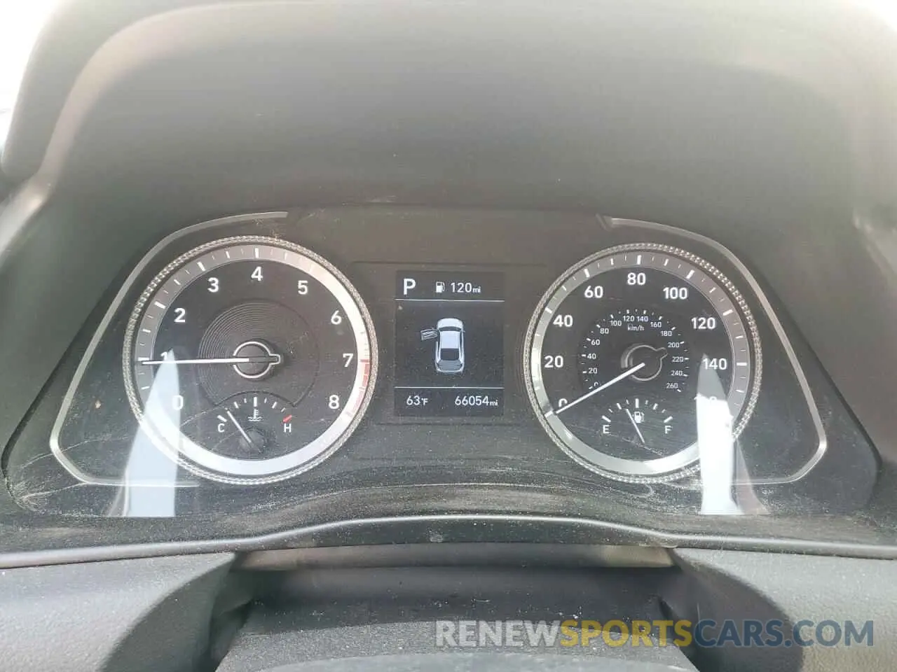 9 fotografías del automóvil dañado 5NPEG4JA3LH045943 HYUNDAI SONATA 2020
